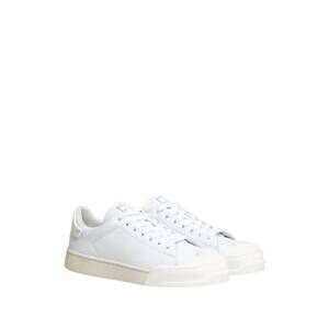 NEW MARNI men's dada bumper low-top sneakers in lily white